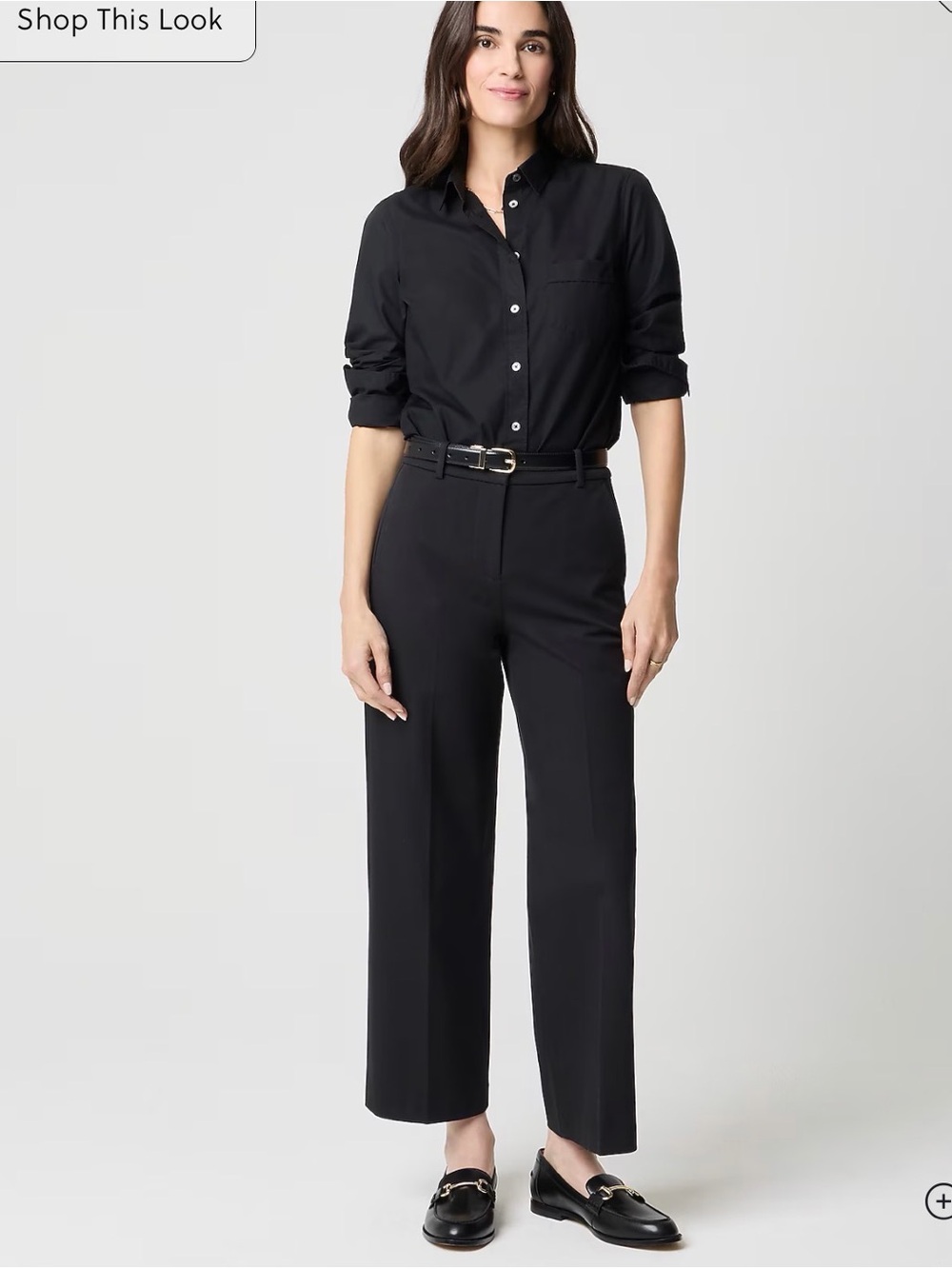 J. Crew Remy Pant Black Size 12